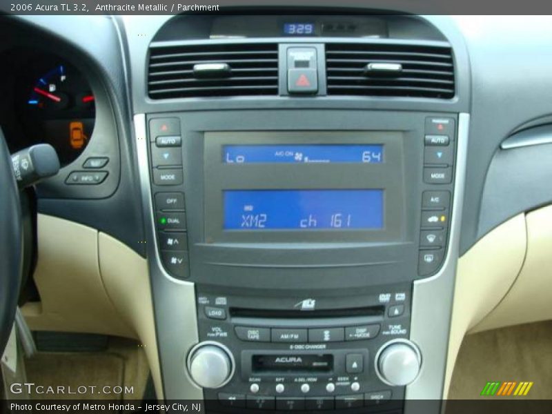 Anthracite Metallic / Parchment 2006 Acura TL 3.2