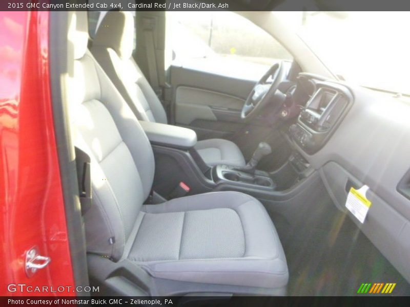 Cardinal Red / Jet Black/Dark Ash 2015 GMC Canyon Extended Cab 4x4