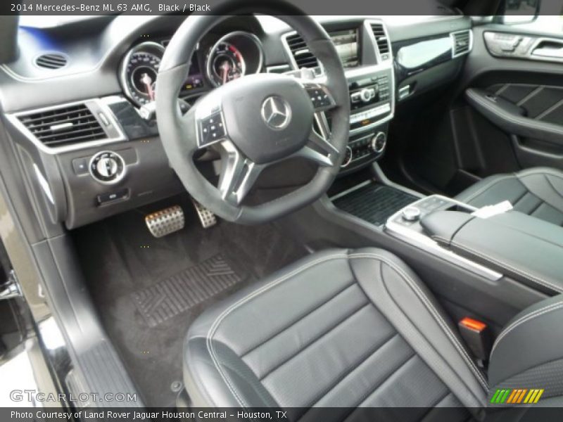 Black Interior - 2014 ML 63 AMG 