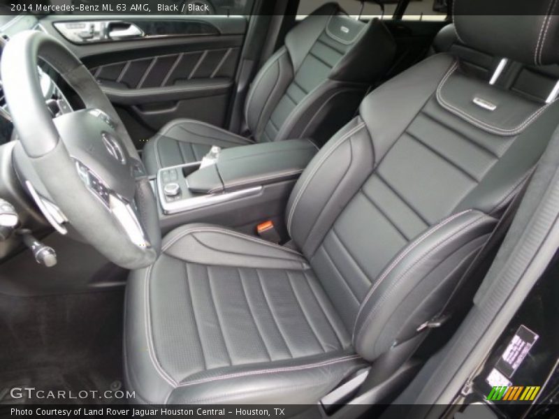 Front Seat of 2014 ML 63 AMG