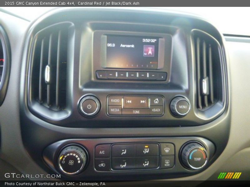 Cardinal Red / Jet Black/Dark Ash 2015 GMC Canyon Extended Cab 4x4