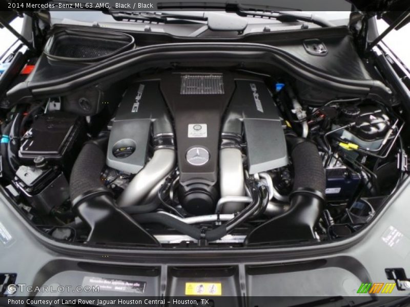  2014 ML 63 AMG Engine - 5.5 AMG Liter biturbo DOHC 32-Valve VVT V8