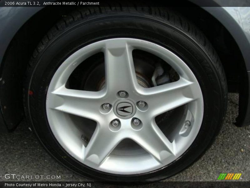 Anthracite Metallic / Parchment 2006 Acura TL 3.2