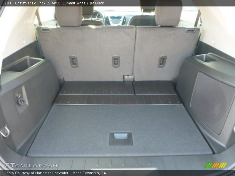 Summit White / Jet Black 2015 Chevrolet Equinox LS AWD
