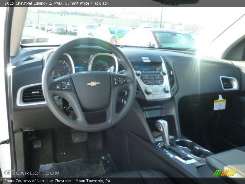 Summit White / Jet Black 2015 Chevrolet Equinox LS AWD