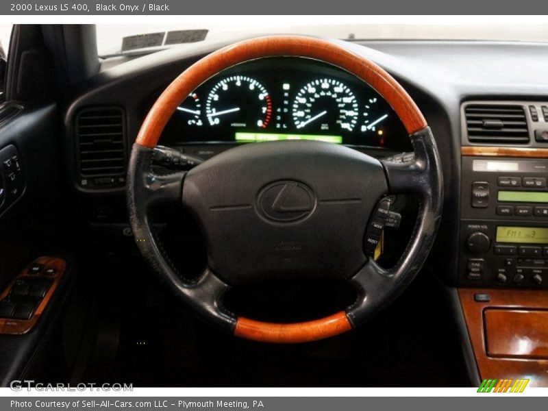 Black Onyx / Black 2000 Lexus LS 400