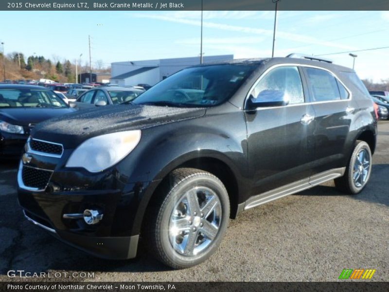 Black Granite Metallic / Jet Black 2015 Chevrolet Equinox LTZ