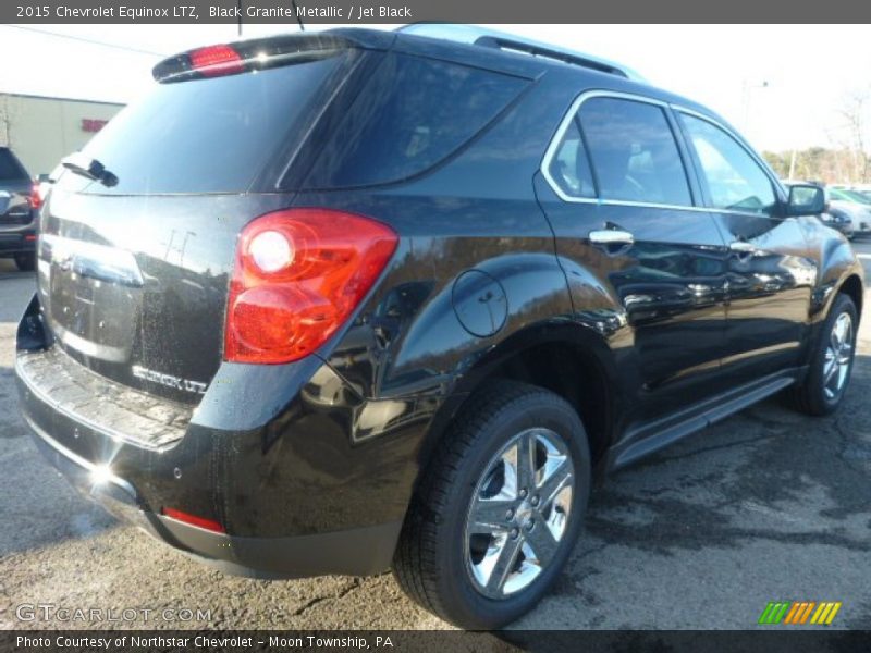 Black Granite Metallic / Jet Black 2015 Chevrolet Equinox LTZ