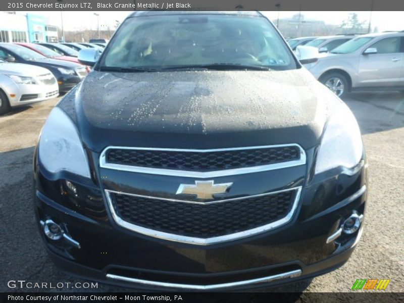 Black Granite Metallic / Jet Black 2015 Chevrolet Equinox LTZ