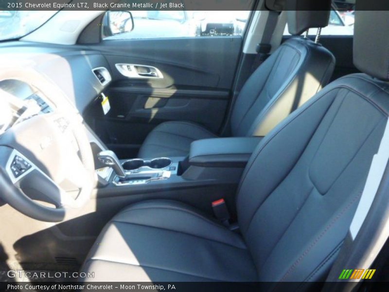 Black Granite Metallic / Jet Black 2015 Chevrolet Equinox LTZ