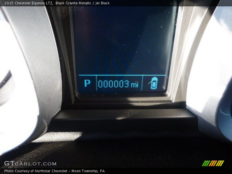 Black Granite Metallic / Jet Black 2015 Chevrolet Equinox LTZ