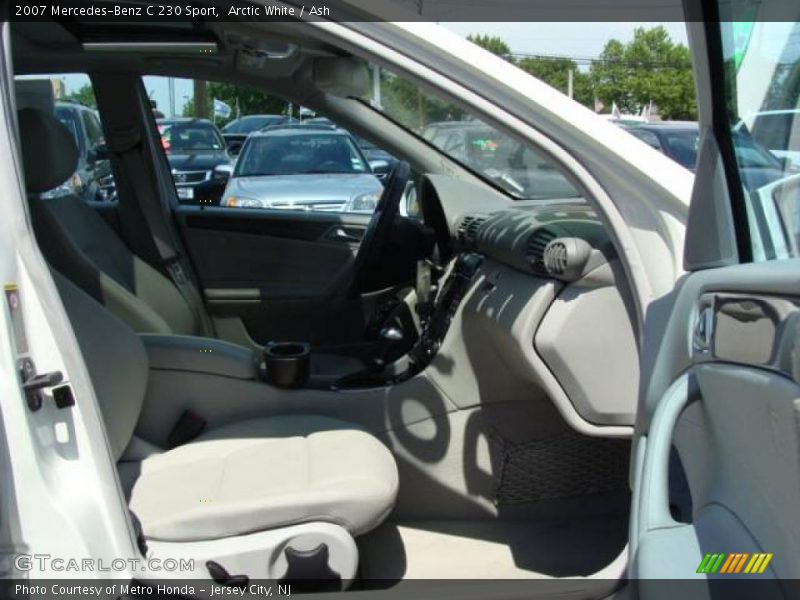 Arctic White / Ash 2007 Mercedes-Benz C 230 Sport