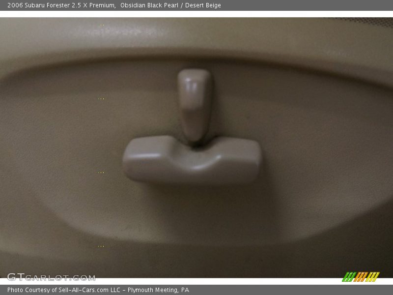 Obsidian Black Pearl / Desert Beige 2006 Subaru Forester 2.5 X Premium