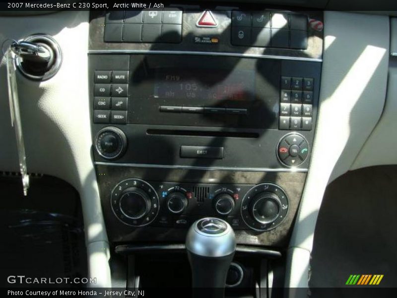 Arctic White / Ash 2007 Mercedes-Benz C 230 Sport