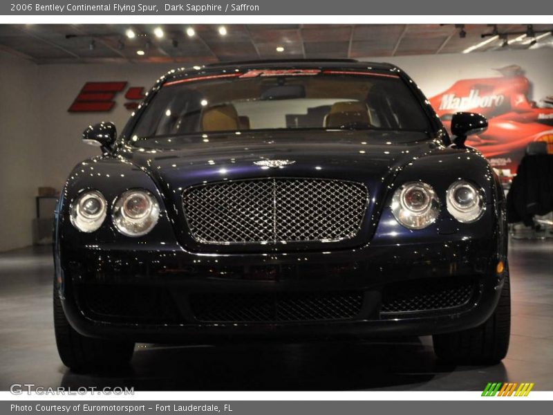 Dark Sapphire / Saffron 2006 Bentley Continental Flying Spur