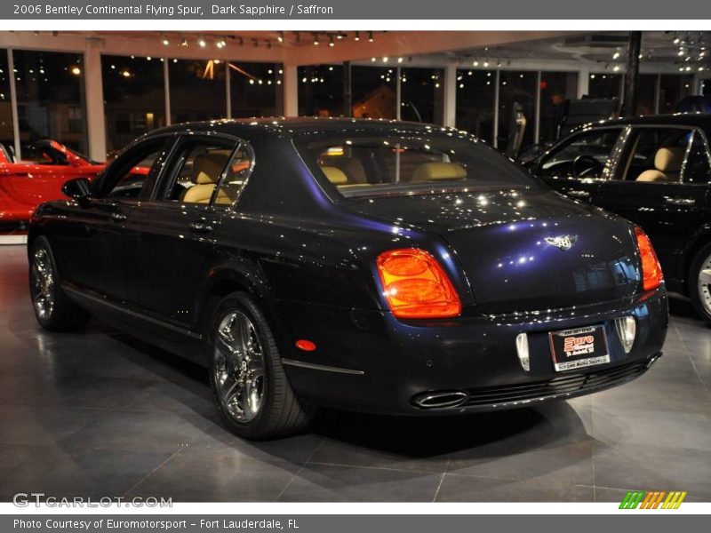 Dark Sapphire / Saffron 2006 Bentley Continental Flying Spur