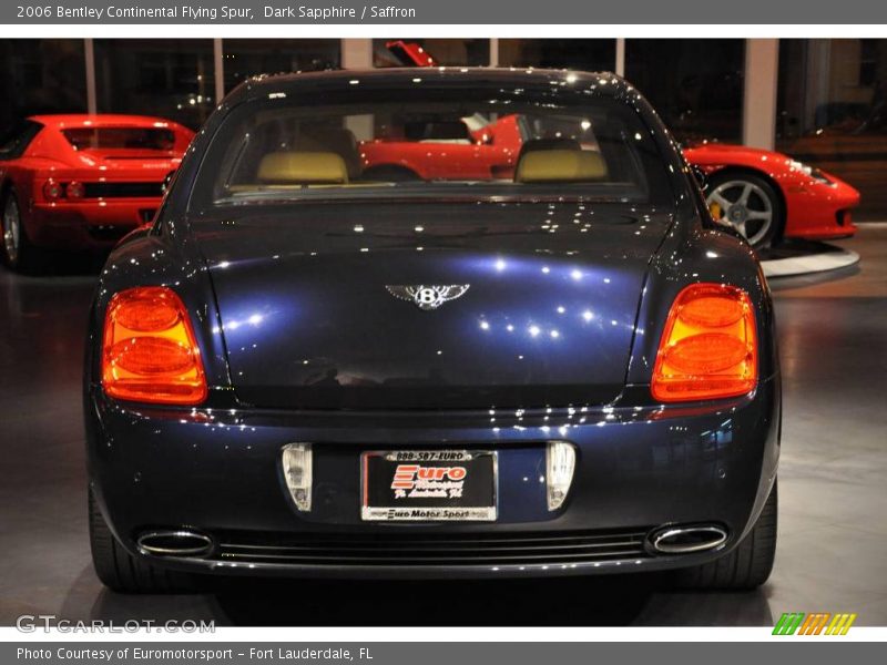 Dark Sapphire / Saffron 2006 Bentley Continental Flying Spur