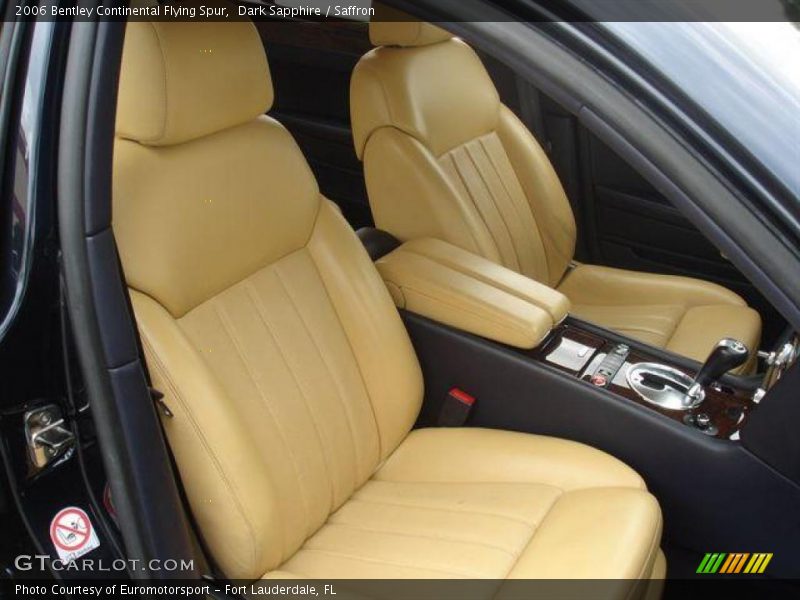 Dark Sapphire / Saffron 2006 Bentley Continental Flying Spur