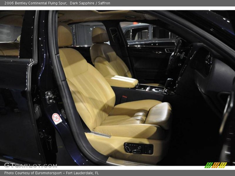 Dark Sapphire / Saffron 2006 Bentley Continental Flying Spur