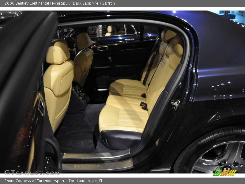 Dark Sapphire / Saffron 2006 Bentley Continental Flying Spur