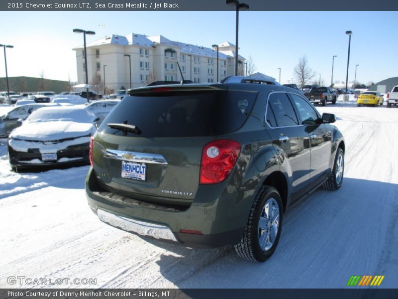 Sea Grass Metallic / Jet Black 2015 Chevrolet Equinox LTZ
