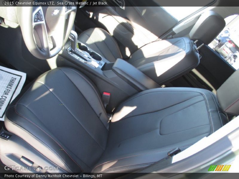 Sea Grass Metallic / Jet Black 2015 Chevrolet Equinox LTZ