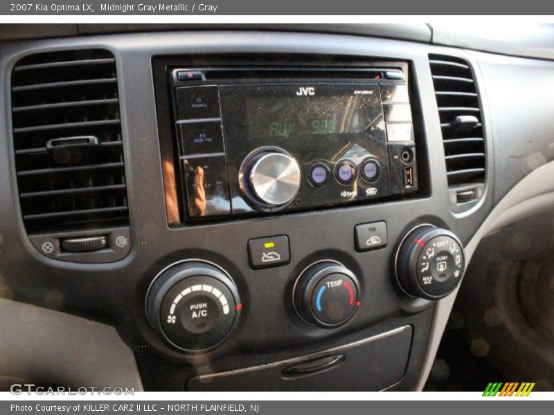 Midnight Gray Metallic / Gray 2007 Kia Optima LX