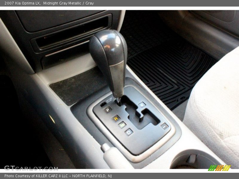 Midnight Gray Metallic / Gray 2007 Kia Optima LX