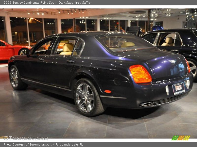 Dark Sapphire / Saffron 2006 Bentley Continental Flying Spur