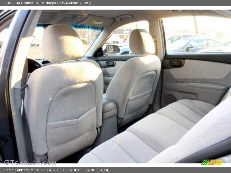 Midnight Gray Metallic / Gray 2007 Kia Optima LX