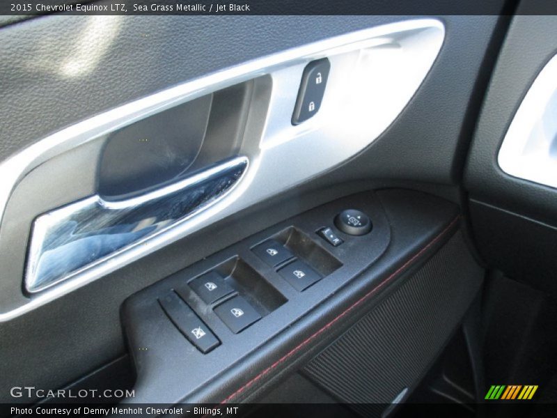 Sea Grass Metallic / Jet Black 2015 Chevrolet Equinox LTZ