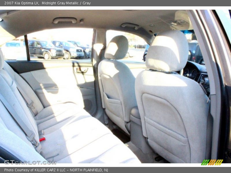 Midnight Gray Metallic / Gray 2007 Kia Optima LX