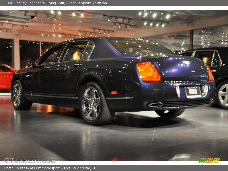 Dark Sapphire / Saffron 2006 Bentley Continental Flying Spur