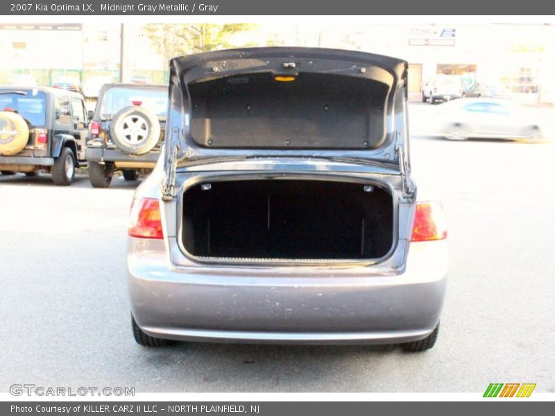 Midnight Gray Metallic / Gray 2007 Kia Optima LX