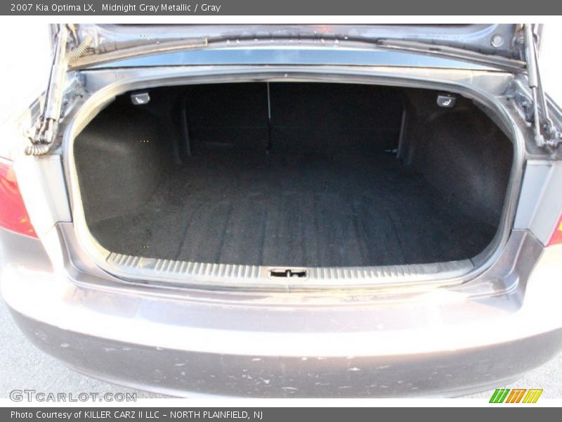 Midnight Gray Metallic / Gray 2007 Kia Optima LX