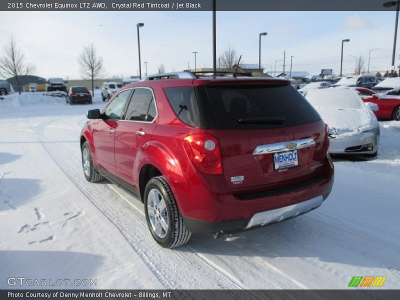 Crystal Red Tintcoat / Jet Black 2015 Chevrolet Equinox LTZ AWD