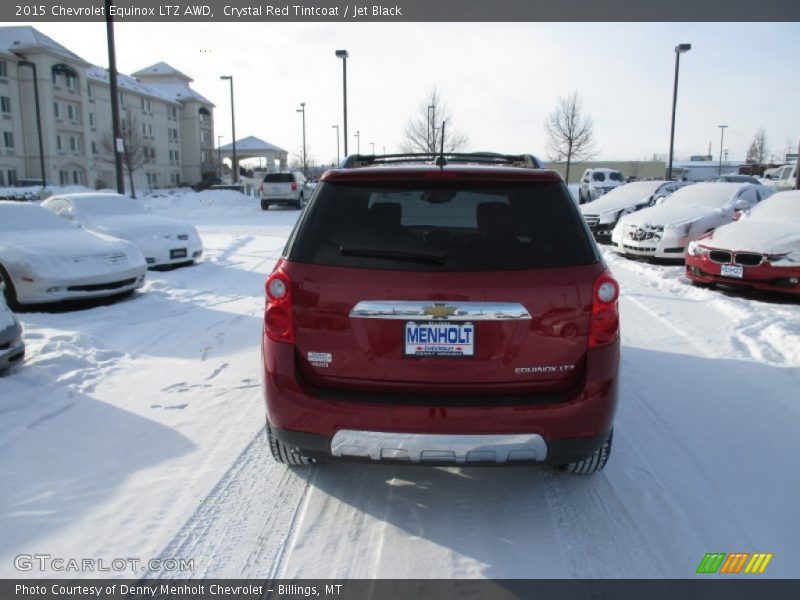 Crystal Red Tintcoat / Jet Black 2015 Chevrolet Equinox LTZ AWD
