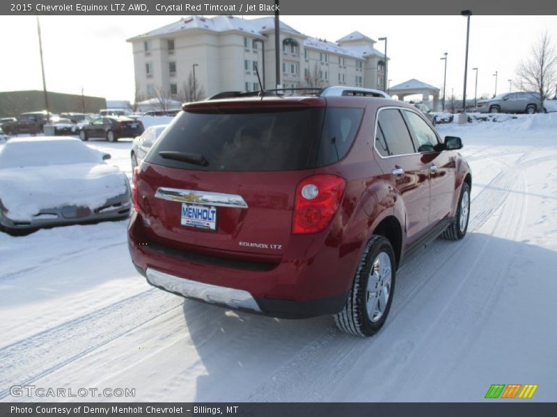 Crystal Red Tintcoat / Jet Black 2015 Chevrolet Equinox LTZ AWD