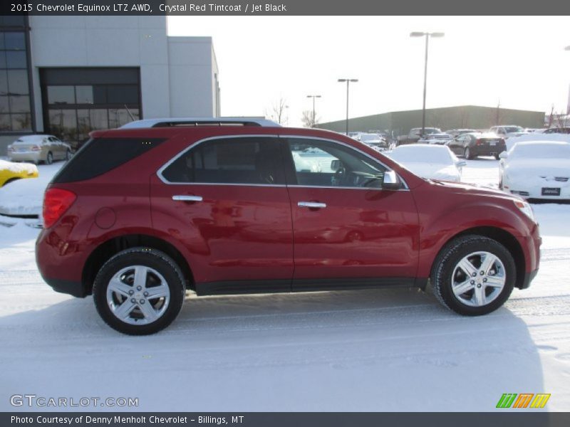 Crystal Red Tintcoat / Jet Black 2015 Chevrolet Equinox LTZ AWD