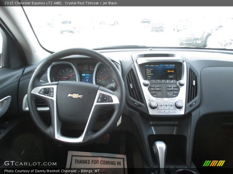 Crystal Red Tintcoat / Jet Black 2015 Chevrolet Equinox LTZ AWD