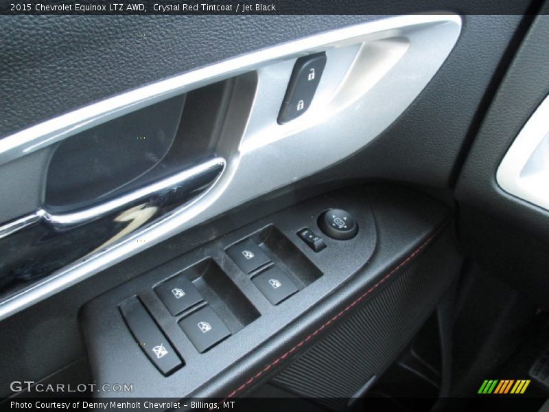 Crystal Red Tintcoat / Jet Black 2015 Chevrolet Equinox LTZ AWD