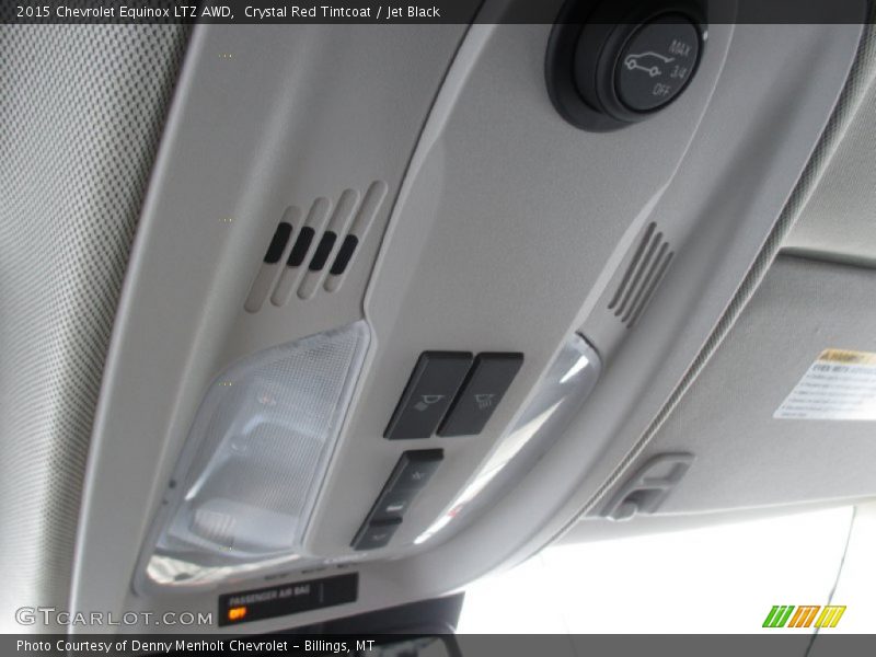 Crystal Red Tintcoat / Jet Black 2015 Chevrolet Equinox LTZ AWD