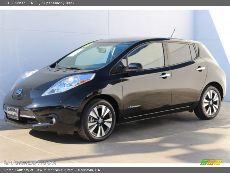 Super Black / Black 2013 Nissan LEAF SL