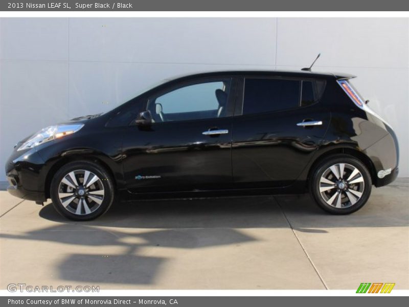 Super Black / Black 2013 Nissan LEAF SL