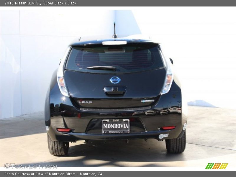 Super Black / Black 2013 Nissan LEAF SL