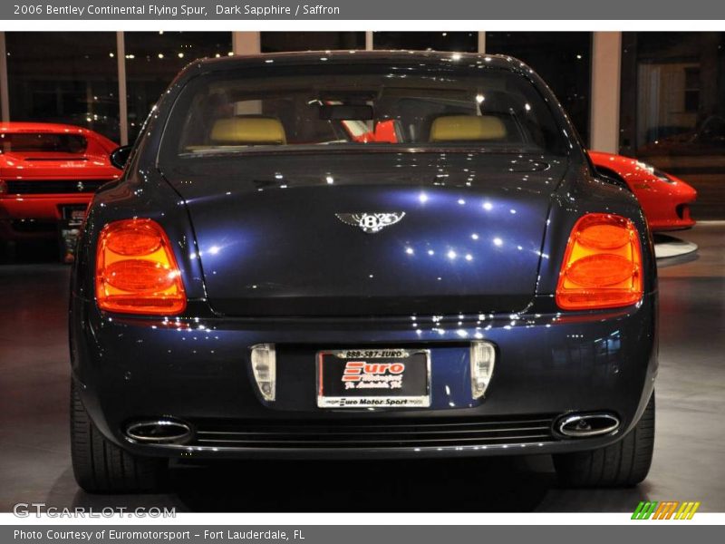 Dark Sapphire / Saffron 2006 Bentley Continental Flying Spur