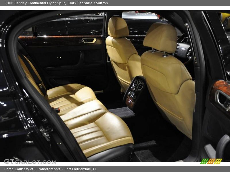 Dark Sapphire / Saffron 2006 Bentley Continental Flying Spur