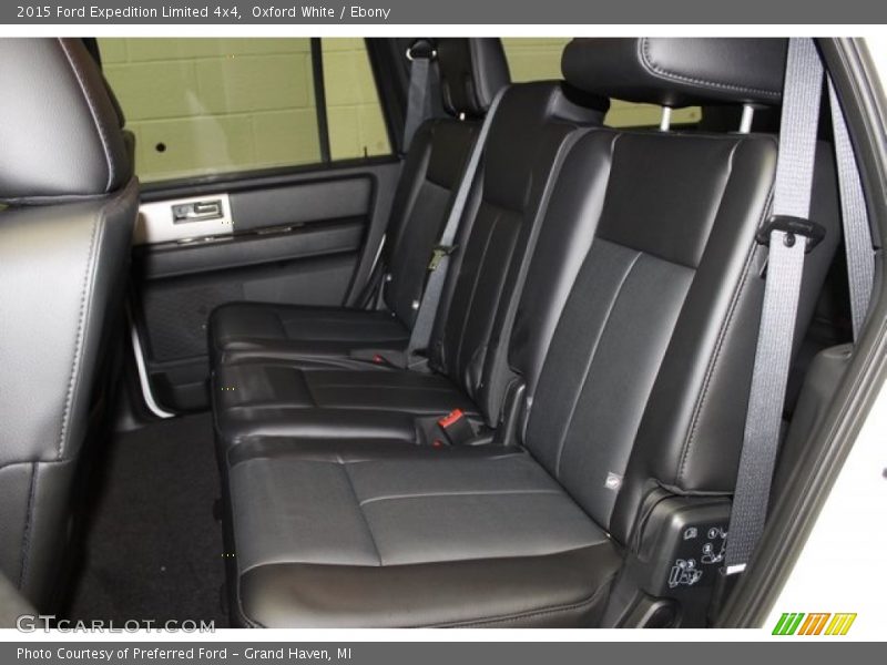 Rear Seat of 2015 Expedition Limited 4x4