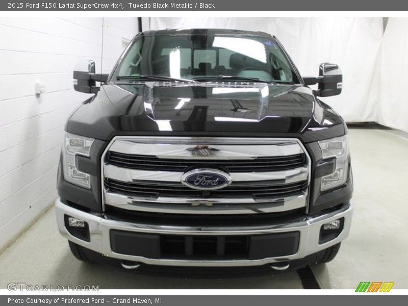  2015 F150 Lariat SuperCrew 4x4 Tuxedo Black Metallic