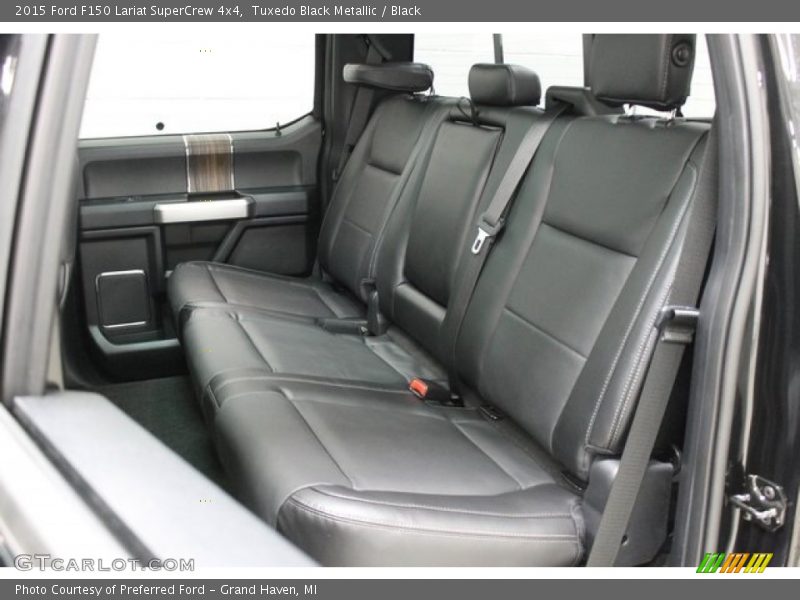 Rear Seat of 2015 F150 Lariat SuperCrew 4x4